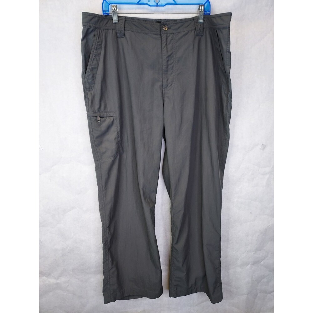 Marmot Hiking Pants Men's 40 x 29 Gray Outdoor Nylon Straight Leg Cargo Gorpcore